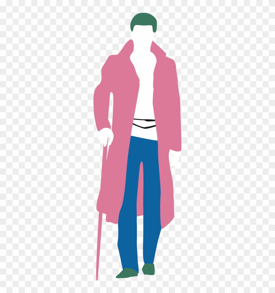 It's Interesting To Note That The Joker's Never Actually - Illustration Clipart