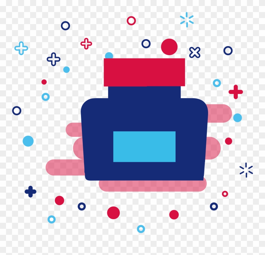 Mbe Style Student School Supplies Commercial Icon Elements Clipart