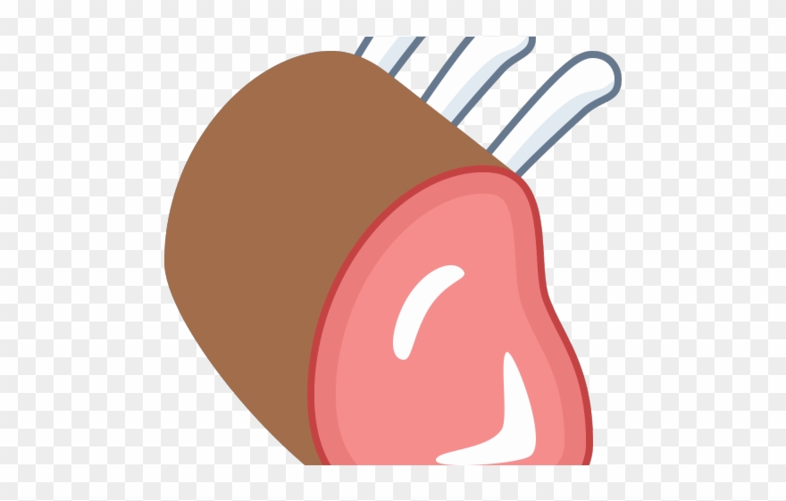 Meat Clipart Mutton Meat - Lamb Meat Clipart - Png Download