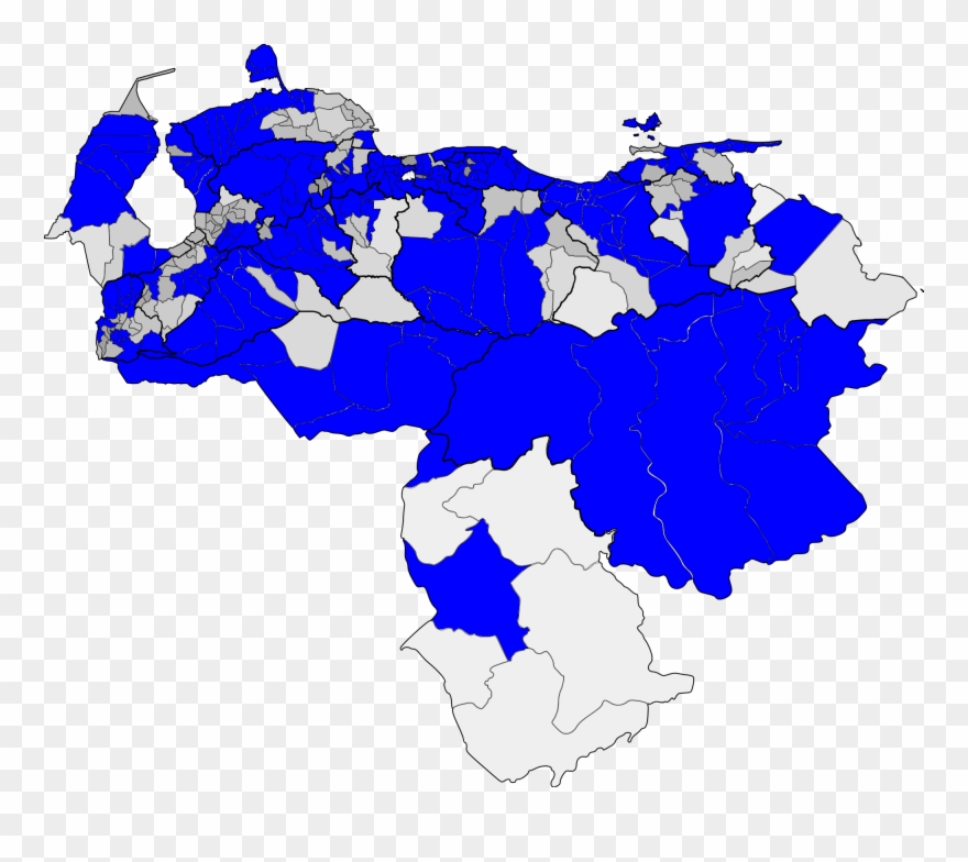 Open - Venezuela Ethnic Map Clipart