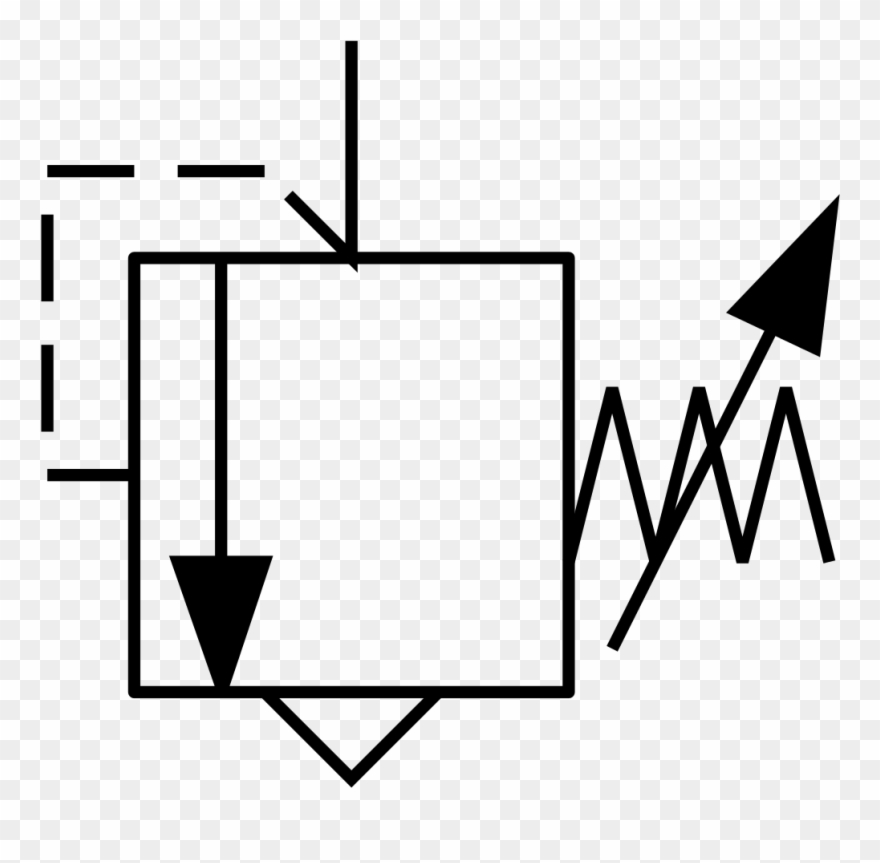 Download Symbol Pressure Relief Valve Pneumatic Relief Valve Symbol