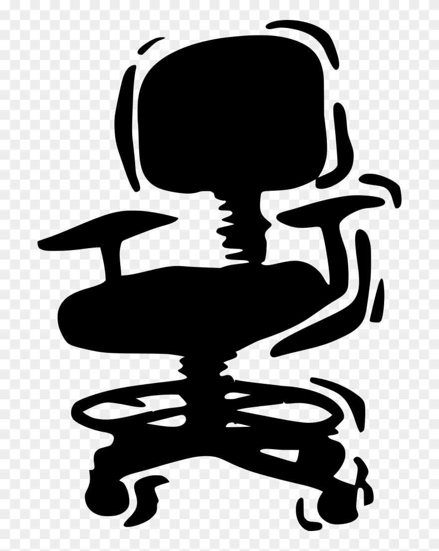 Info - Office Chair Clip Art - Png Download
