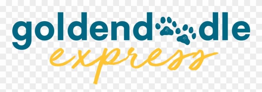 Goldendoodle Express Goldendoodle Express - Calligraphy Clipart