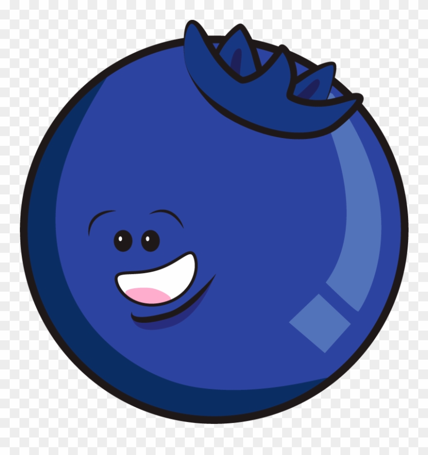 Blueberry - Cartoon Clipart