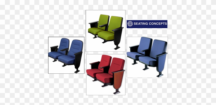 Auditorium & Theater Seating - Butacas Para Auditorios Clipart