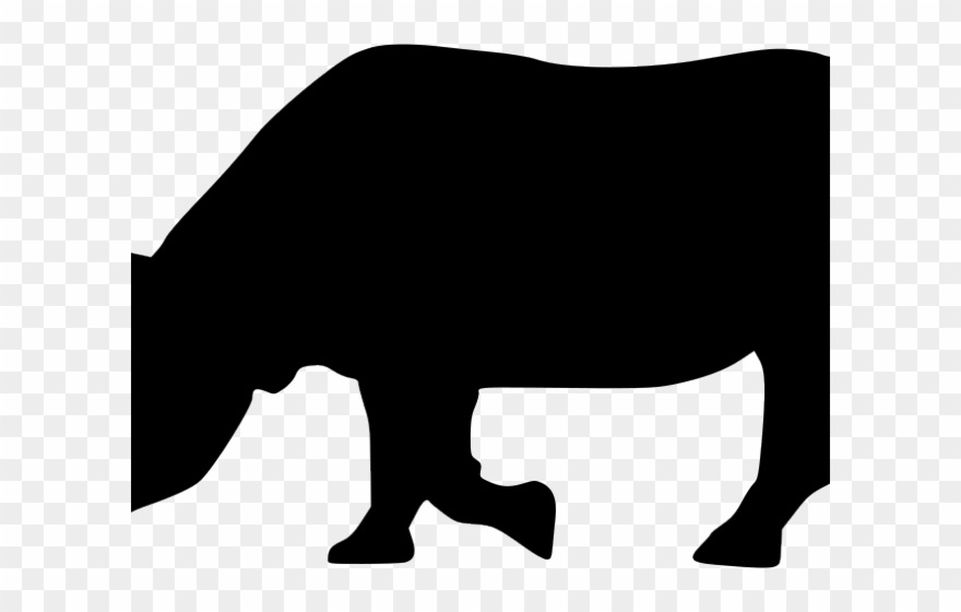 Rhinoceros Clipart Svg - Png Download
