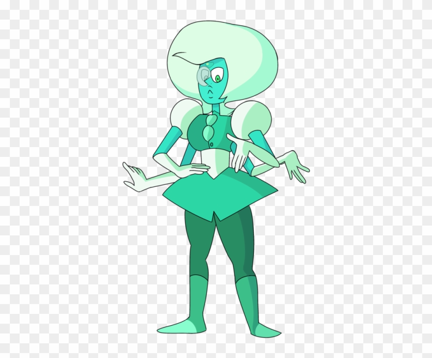 Jade And Sapphire Tumblr Sapphireperidot Euclase Ⓒ - Cartoon Clipart