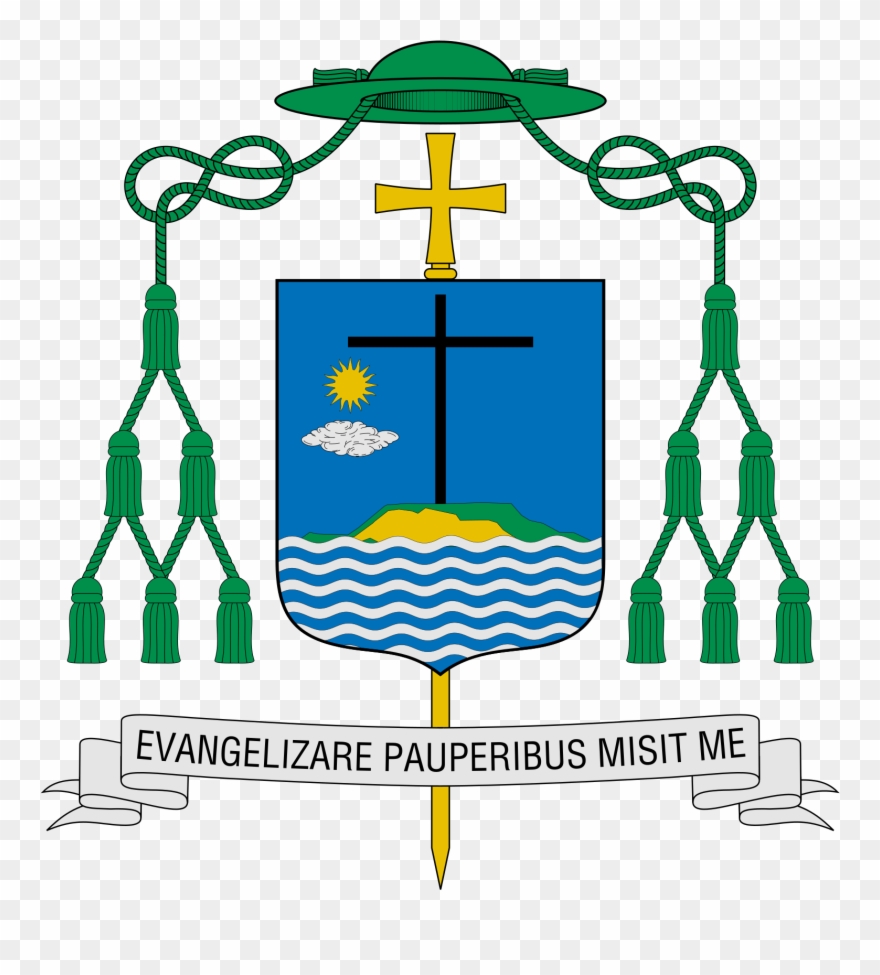 Coat Of Arms Of Bishop Jerónimo Tomás Abreu Herrera - Bishop Oscar Jaime Florencio Coat Of Arms Clipart