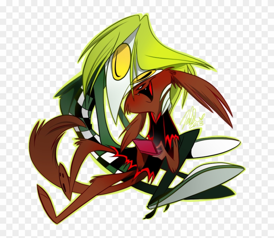 Deleted Art Of Eiglet And Damian By Vivziepop - Zoophobia Damian And Elijah Clipart