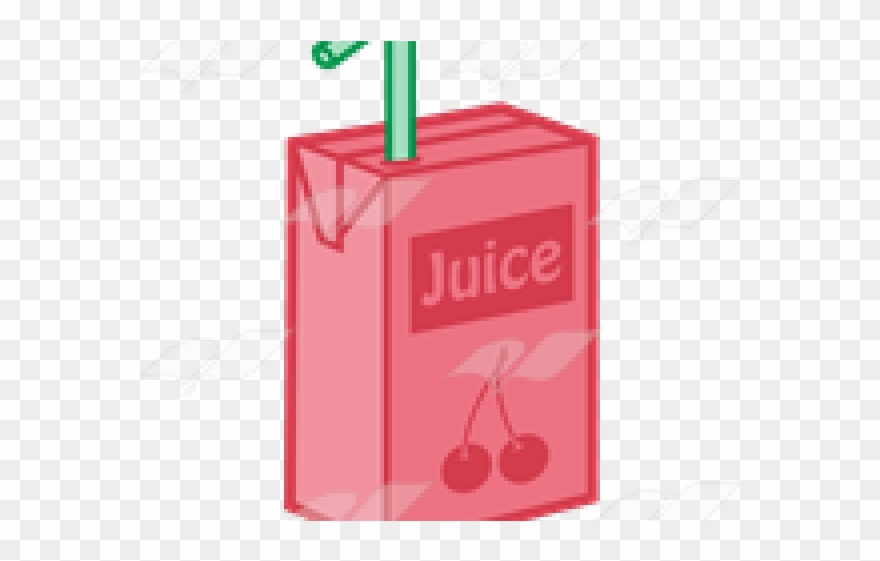 Straw Clipart Juice - Png Download