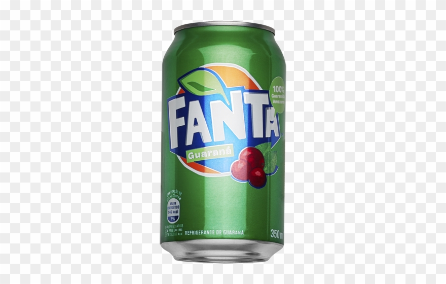Fanta Guaraná - Caffeinated Drink Clipart