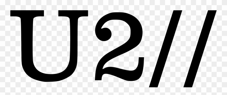Open - U2 Band Logo Png Clipart