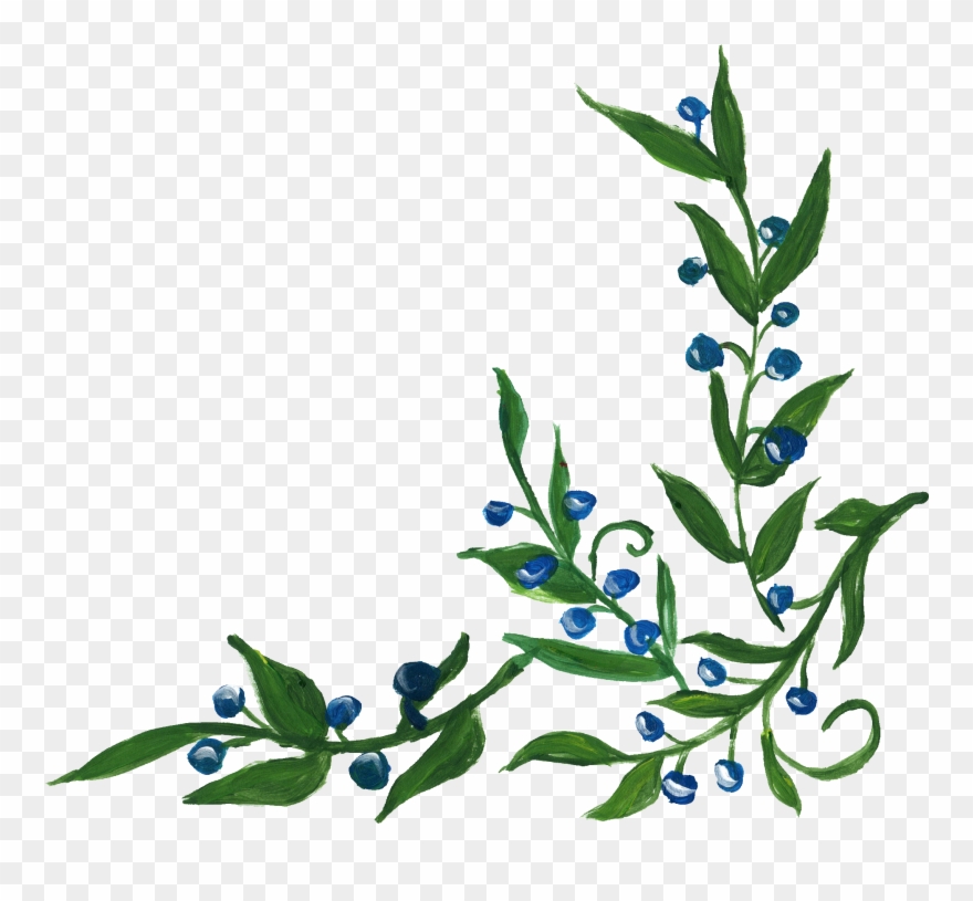 2085 × 1838 Px - Png Free Transparent Flower Corner Clipart