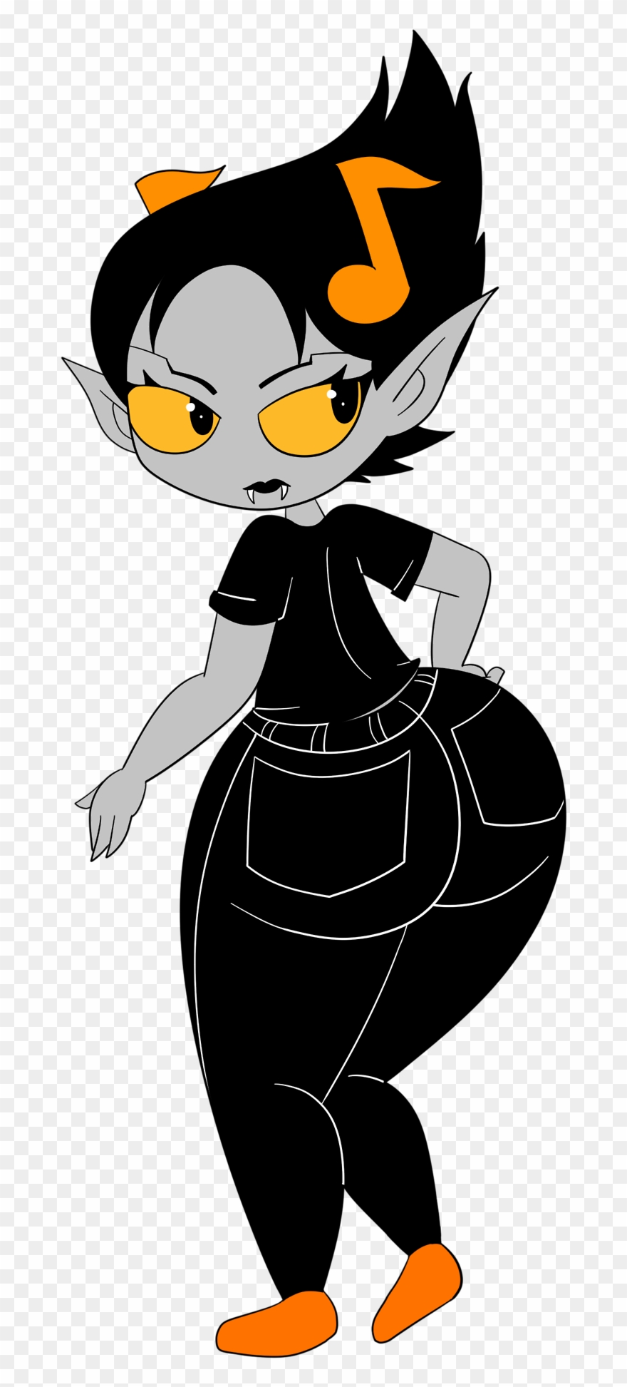 Awesome-ass Salulu Image Curtsy Of @cloudcyanide - Cartoon Clipart