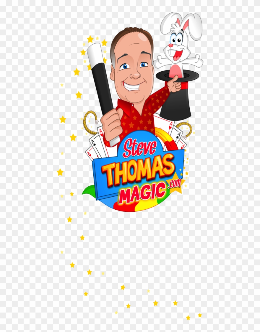 Steve Thomas, Magician Extraordinaire - Cartoon Clipart