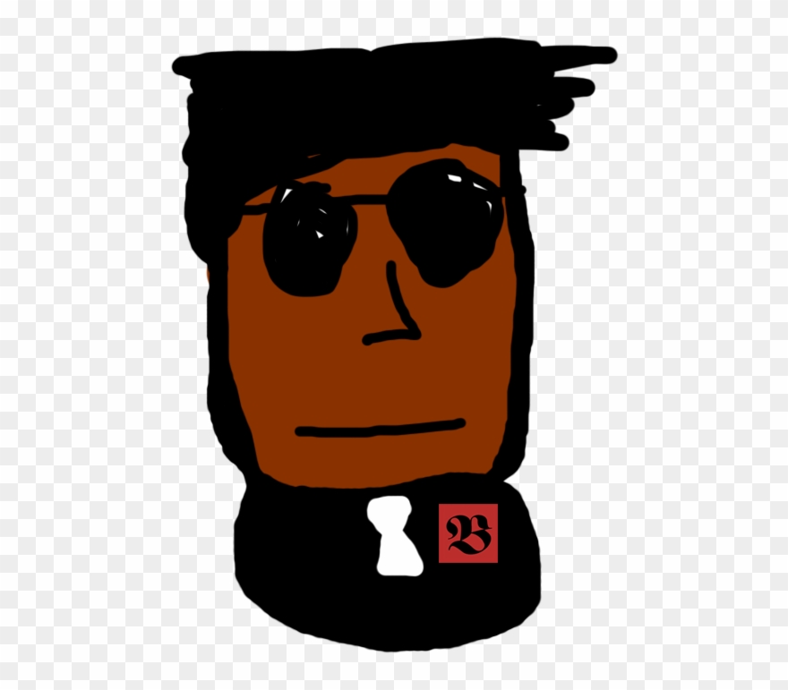 Bayonse Bodyguard Black - Cartoon Clipart