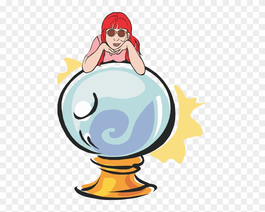 Marilyn Rossner And Crystal Ball - Girlossary Clipart
