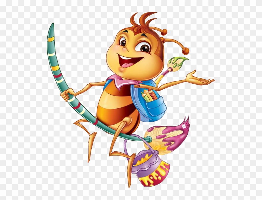 Tubes Png Abeilles - Bom Dia Com Bons Pensamentos Clipart