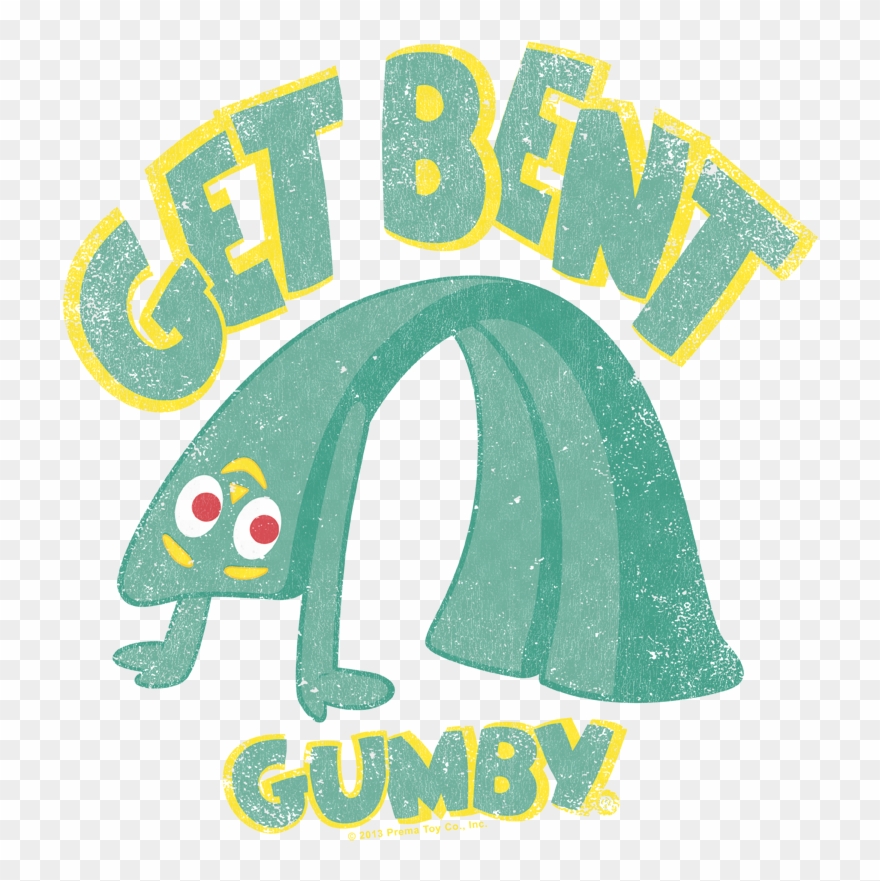 Gumby Get Bent Pullover Hoodie - Illustration Clipart