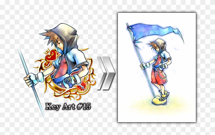 Khinsider On Twitter - Kingdom Hearts Postcard Book Clipart