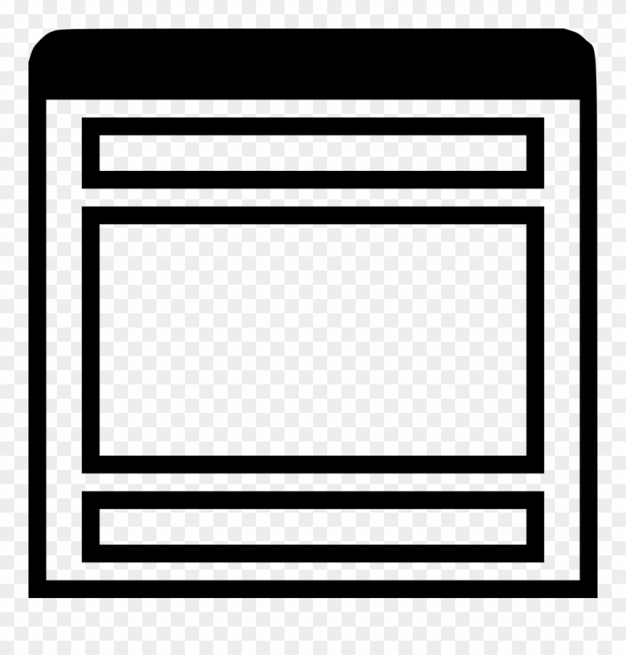 Header Footer Comments - Header And Footer Icon Clipart