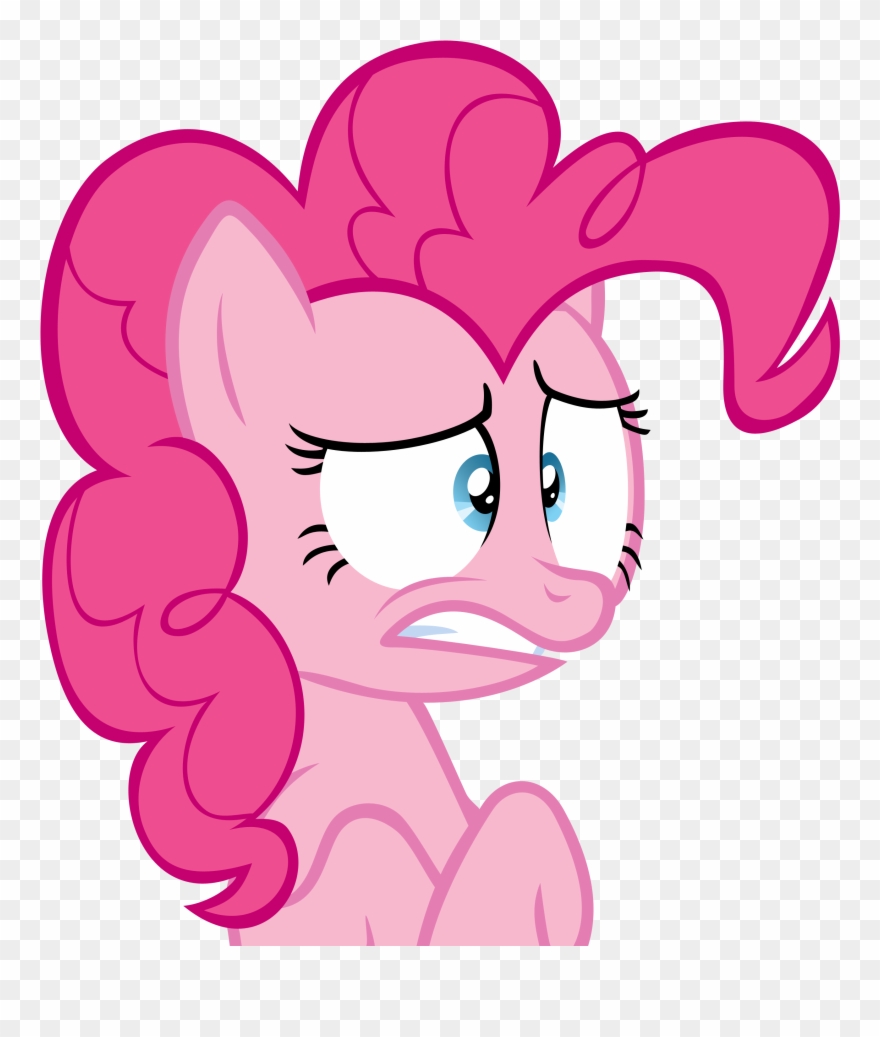 Mfw This Thread Choosing To Assign More Value To Either - Pinkie Pie Nervous My Little Pony Clipart