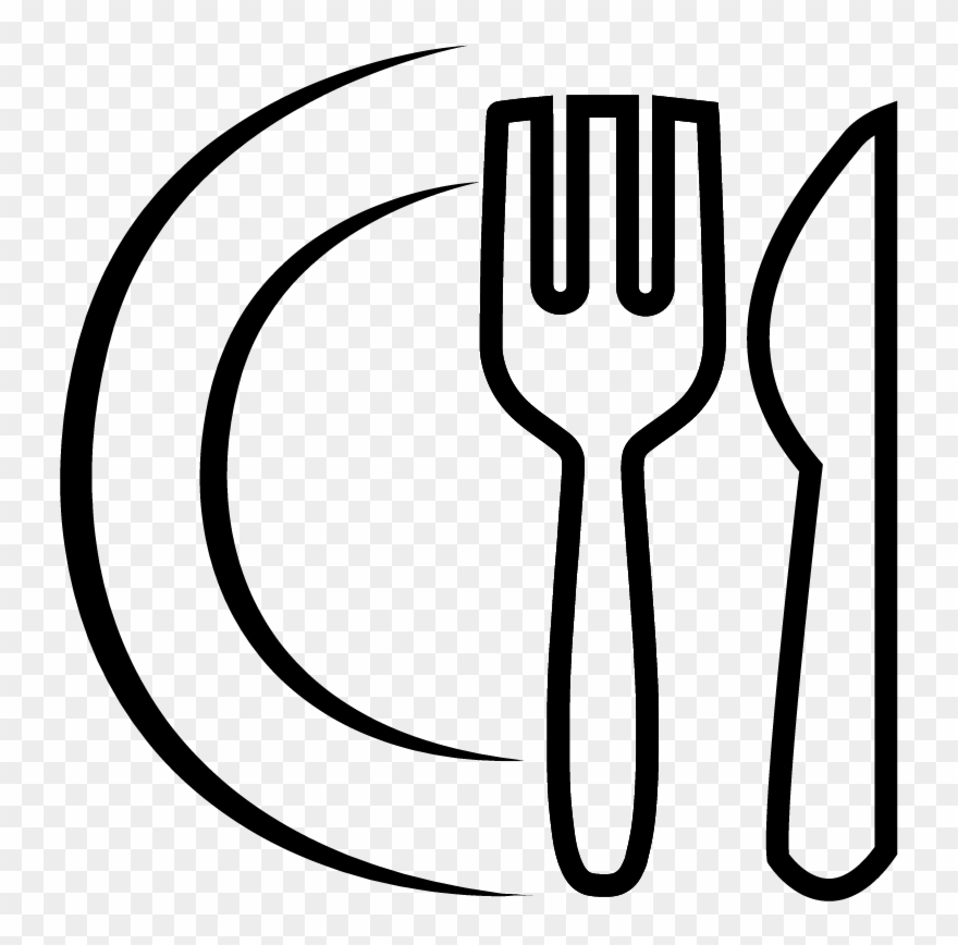 Restaurant Restaurant - Line Art Clipart