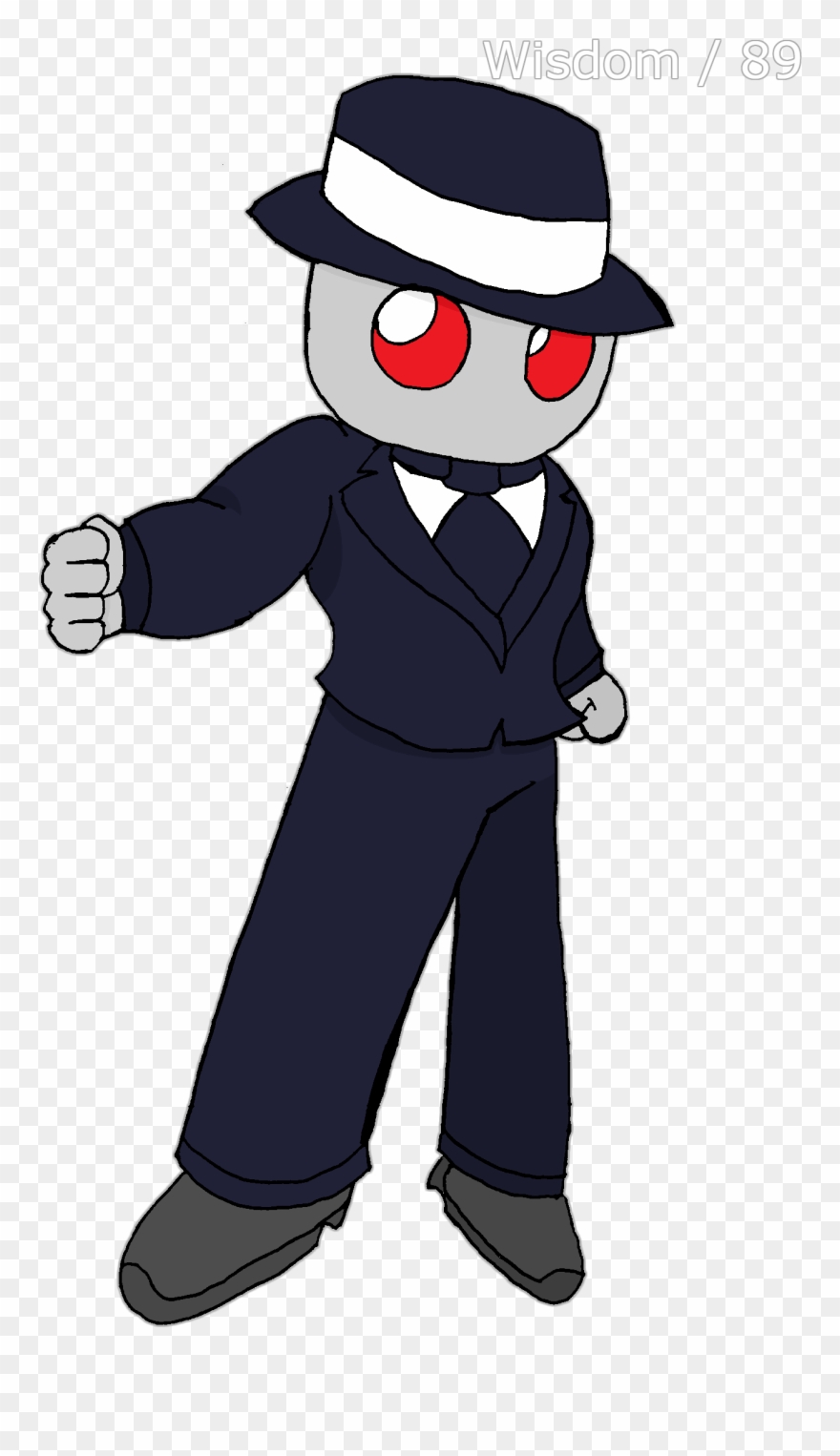 Wisdom Walking Among The Stars - Cartoon Clipart