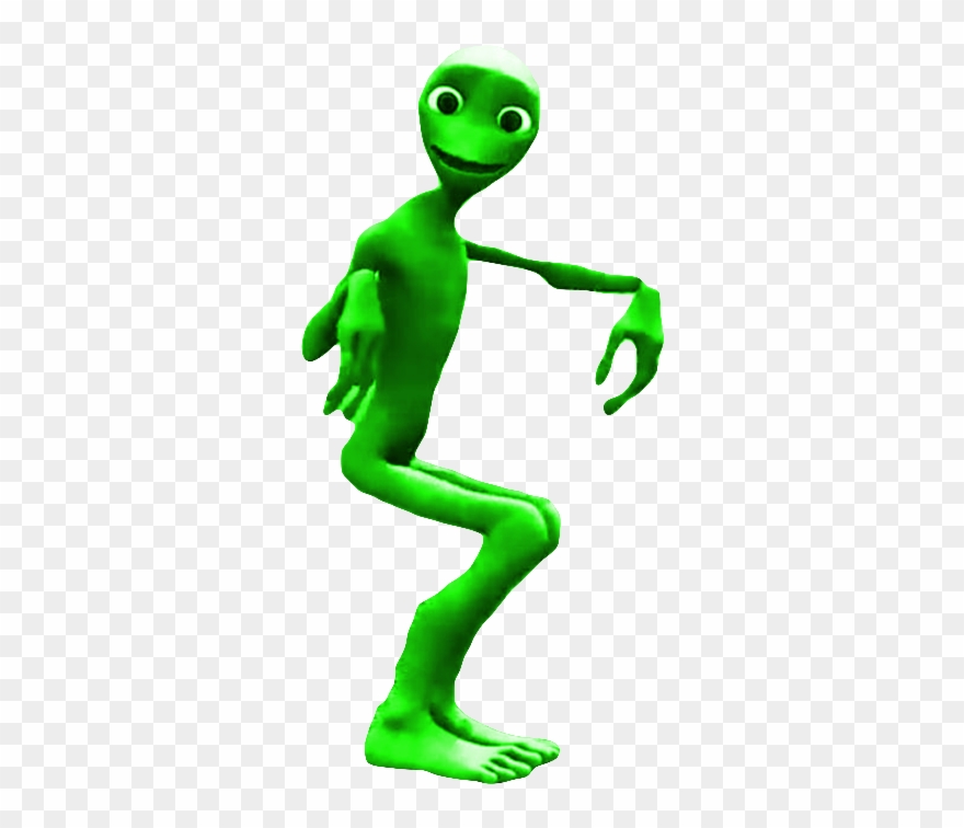 Green Alien - Alien Dance Png Clipart