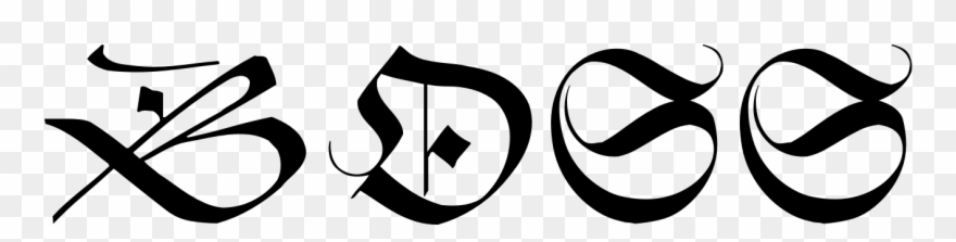 Calligraphy Font Generator Clipart