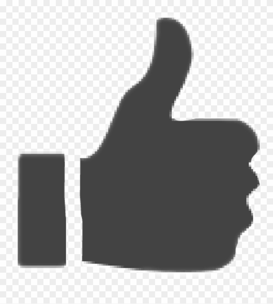 Youtube Like Transparent - Like Sign On Youtube Clipart