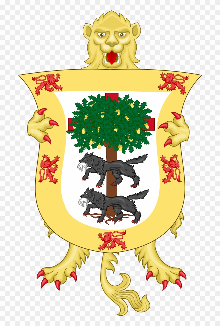 Coat Of Arms Of Biscay - Escudo Señorio De Vizcaya Clipart