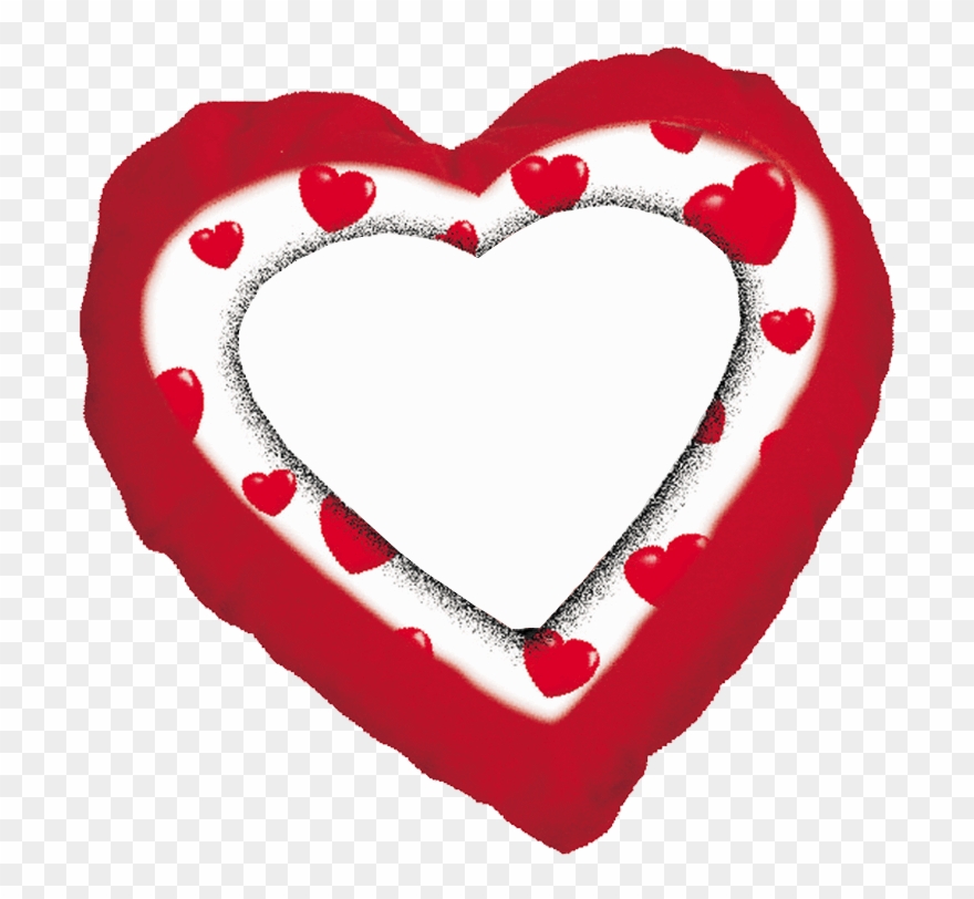 Sublimation Heart Shaped Cushion - Pillow Clipart