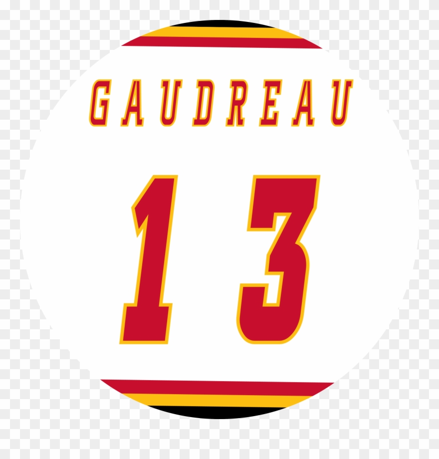Gaudreau Away Jersey - Ism Clipart