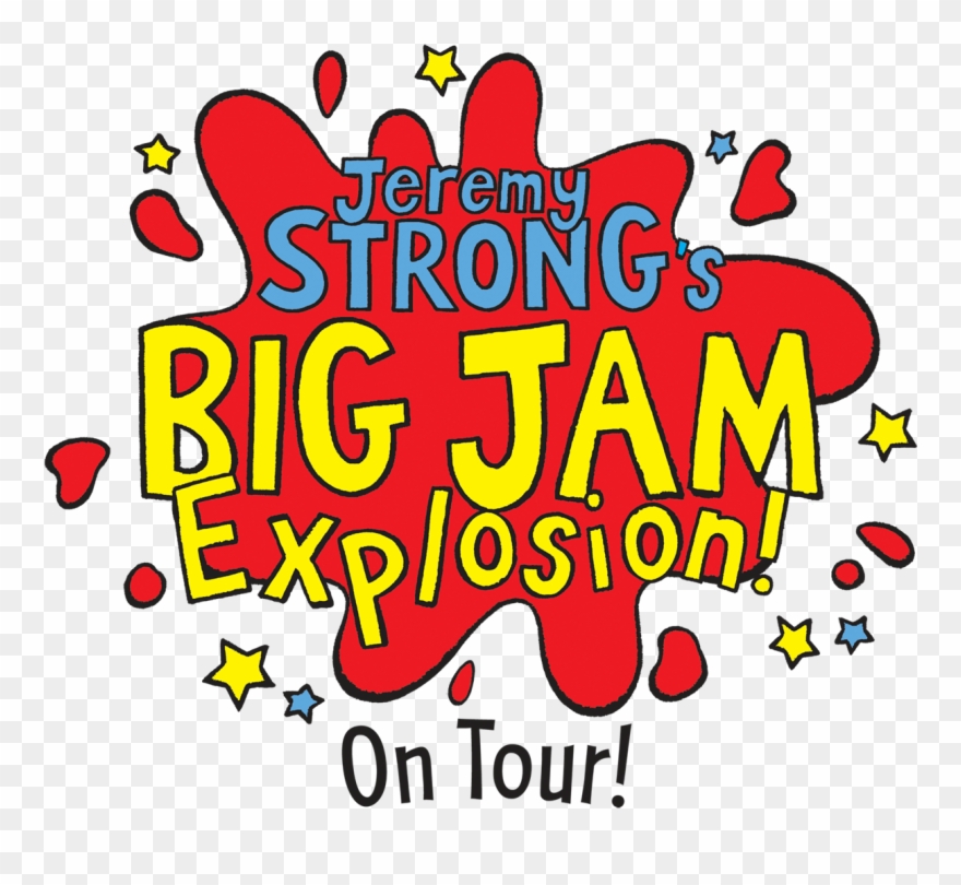 Jam Explosion Logo - Jeremy Strong Books Clipart