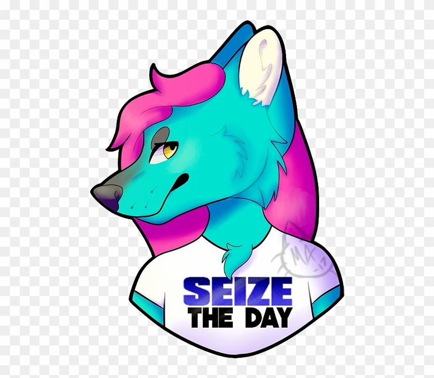 Seize The Day~ - Cartoon Clipart