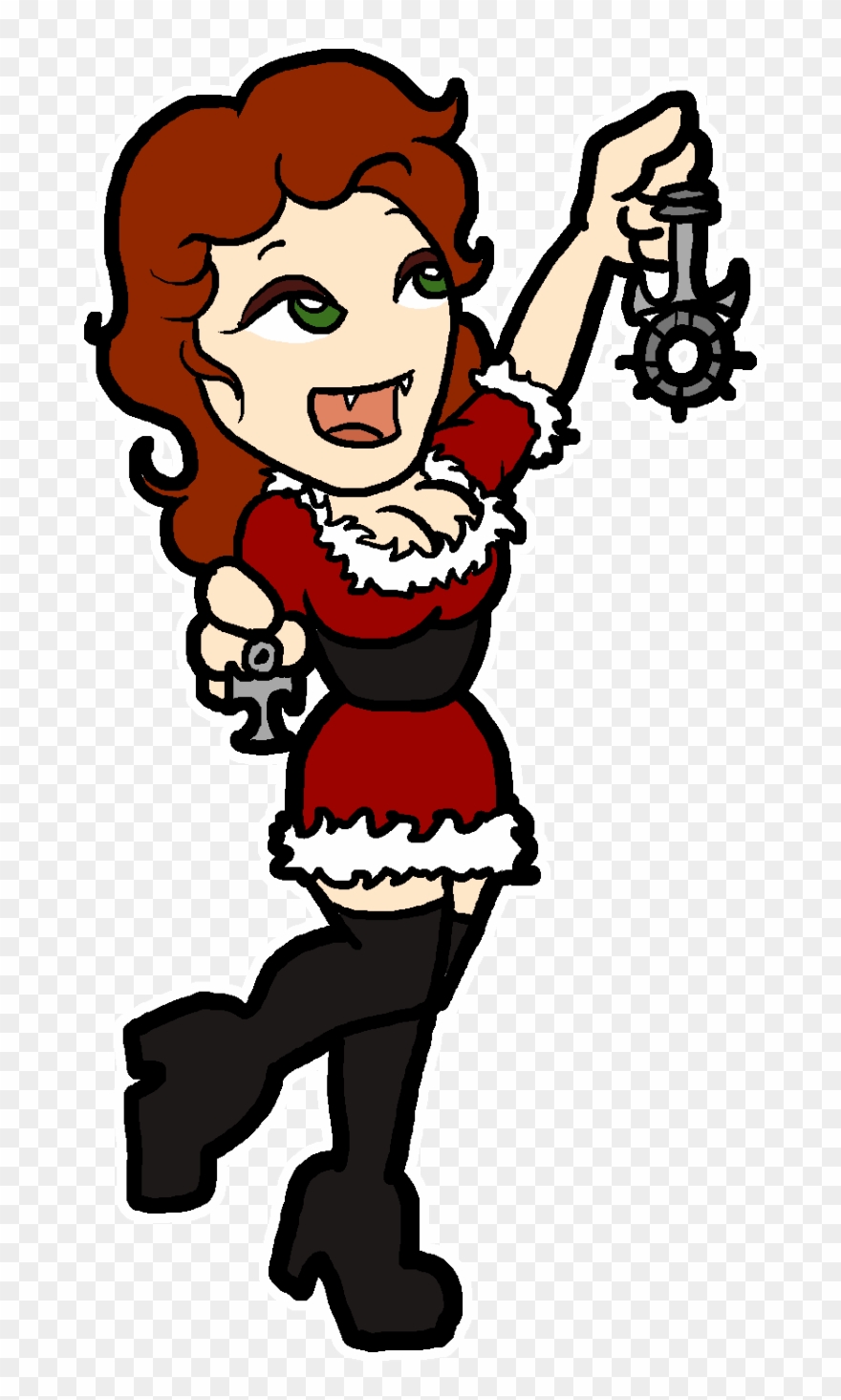 In October, Valerie Began Preparations To Take Out - Cartoon Clipart