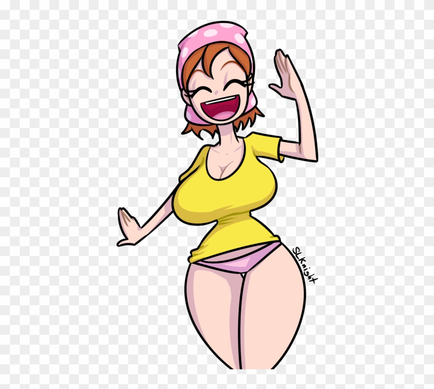 Cooking Mama's Happy To See You - Cartoon Clipart