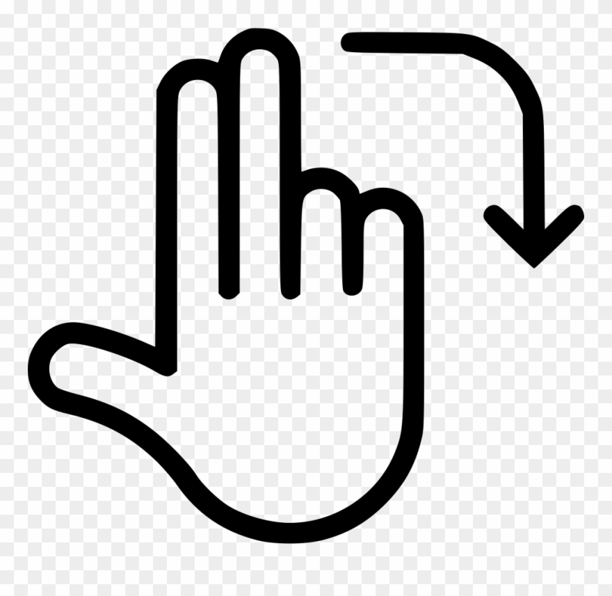 Png File - Scroll Up Icon Clipart