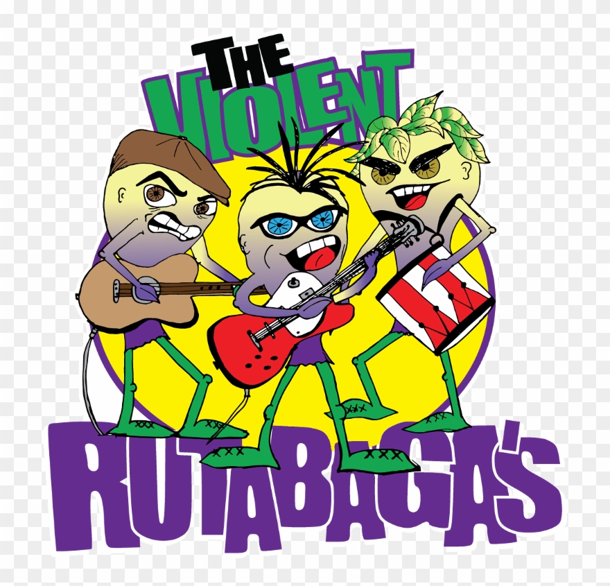 Violent Rutabagas - Cartoon Clipart