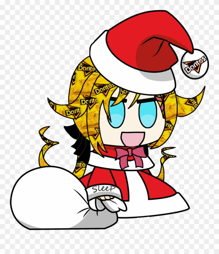 Tail Yellow Followed - Fgo Padoru Ibaraki Clipart