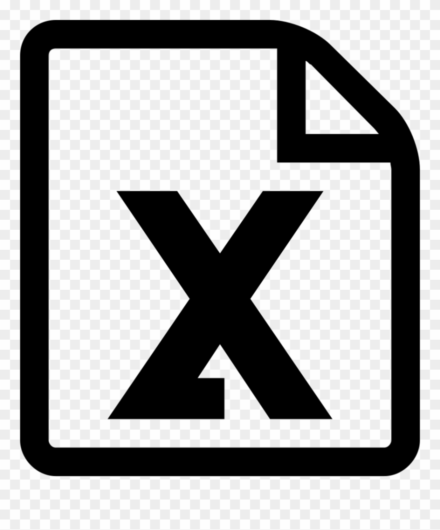File Excel Comments - Excel Svg Icon Clipart