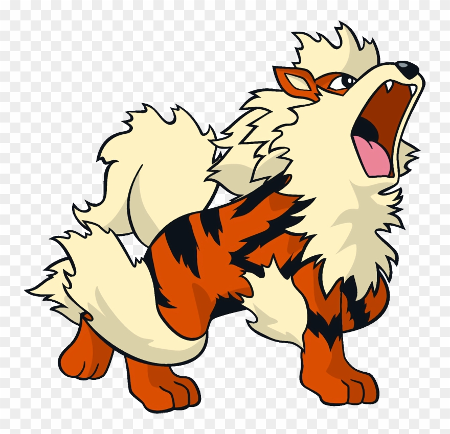 059arcanine Dream - Pokémons Do Tipo Elétrico Clipart