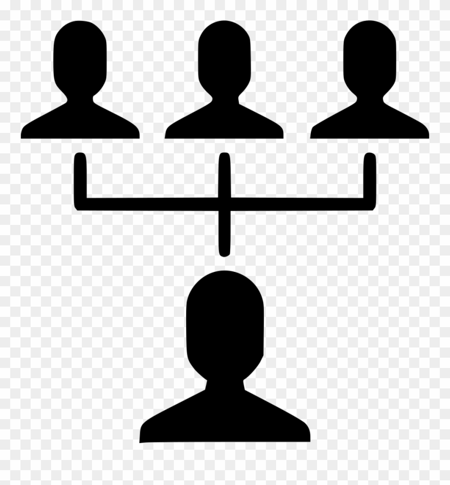 Hierarchy Manager Employee Link Community Client Svg - Community Manager Icon Png Clipart