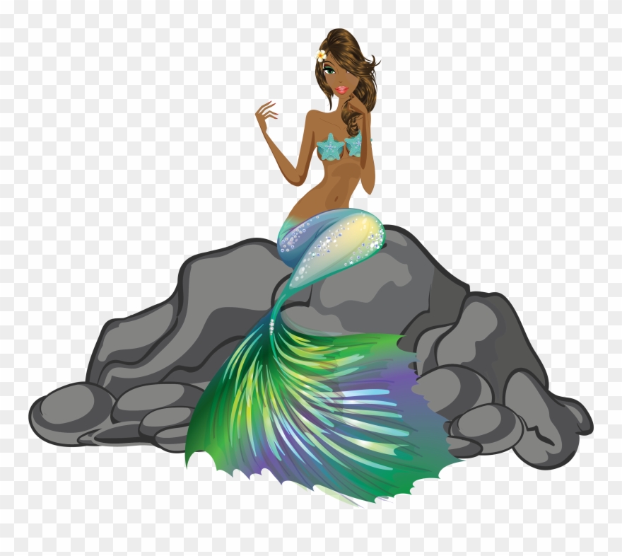 Mermaid Illustration, Mermaid Art, Planner Stickers, - Animated Happy Birthday Wine Clipart