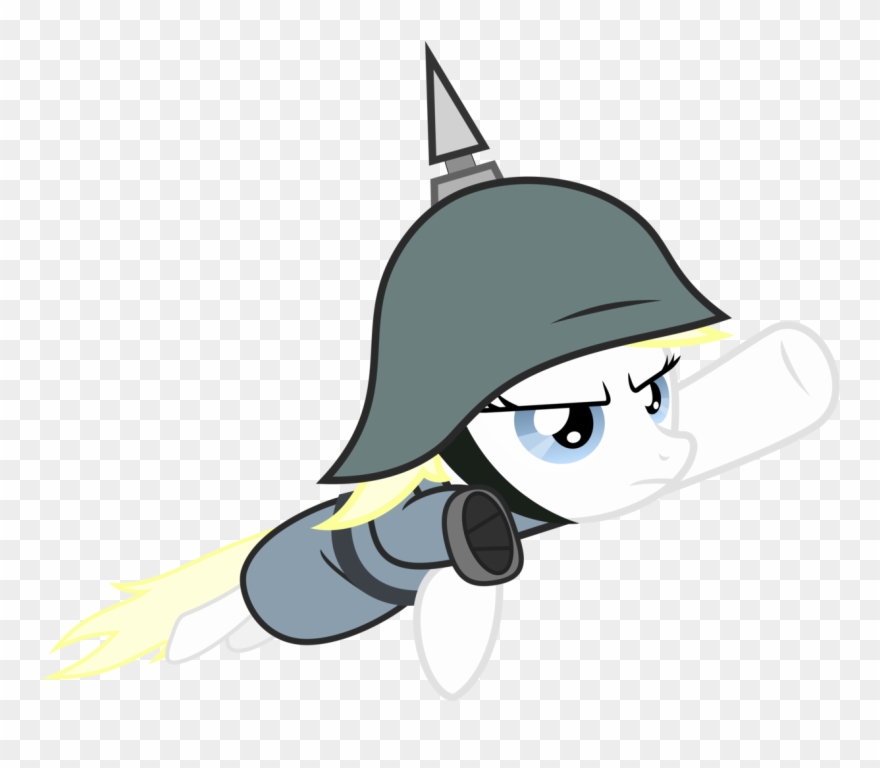 Vectorfag, Clothes, Fight, Flying, Germany, Heil, Helmet, - Prussia Pony Clipart