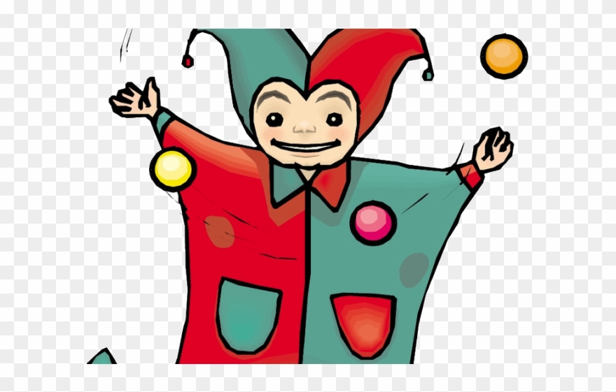 Jester Clipart Juggling - Clown - Png Download