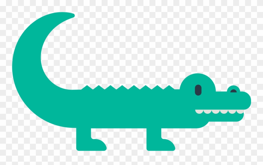 Open - Emoji 🐊 Clipart