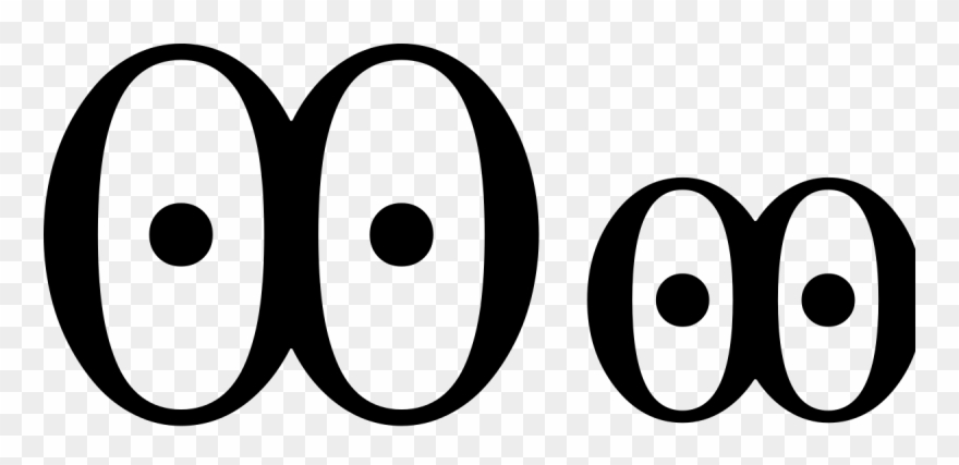 Double Monocular O - Double O Letter Clipart