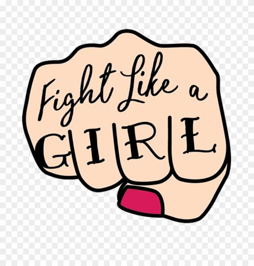 Cute Aesthetic Interesting Art Overlay Stickers Cutesti - Kickboxing Logo Ideas For Girls Clipart